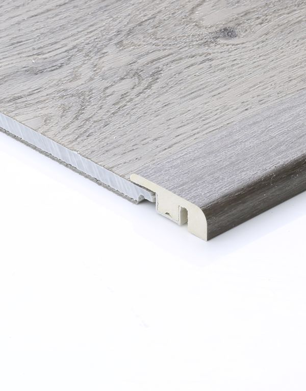 evocore vintage grey oak end profile