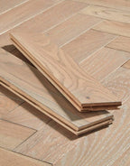 park avenue herringbone silk grey oak solid wood flooring