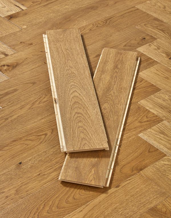 bayswater herringbone golden oak brushed lacquered engineered wood flooring