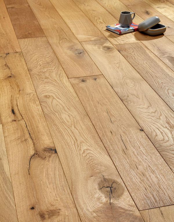 manhattan natural oak brushed oiled engineered wood flooring