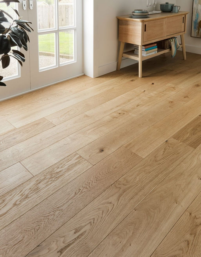 Brooklyn Natural Oak Brushed & Oiled Engineered Wood Flooring