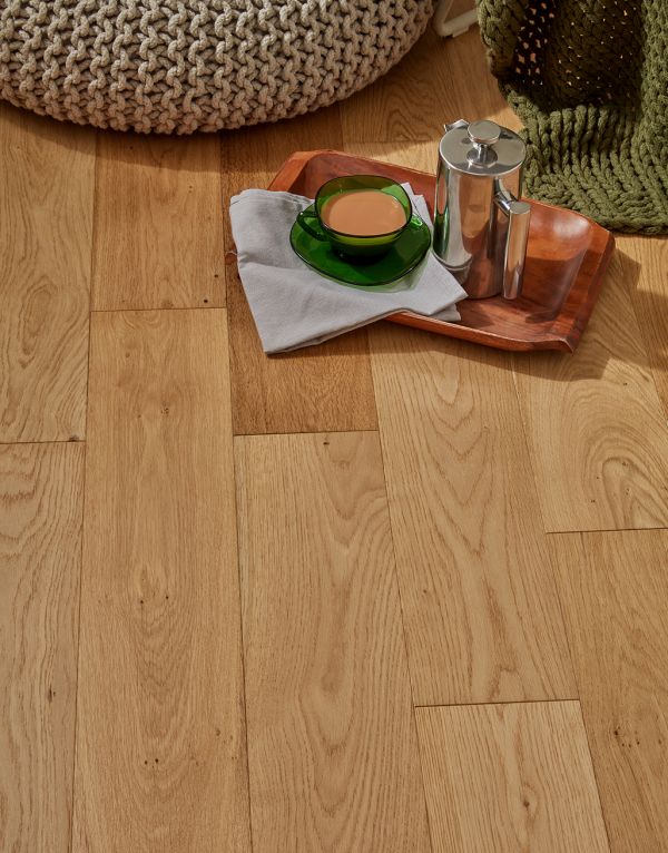 loft prime natural brushed lacquered engineered wood flooring
