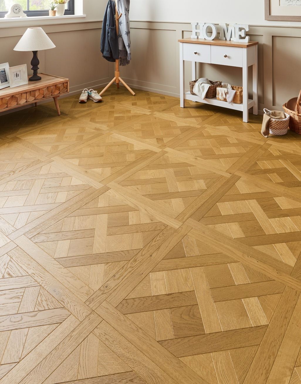 Versailles Tiles Golden Oak Engineered Wood Flooring