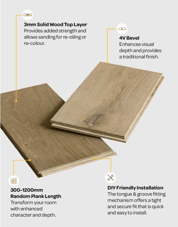 loft bavarian oak brushed oiled smoked engineered wood flooring