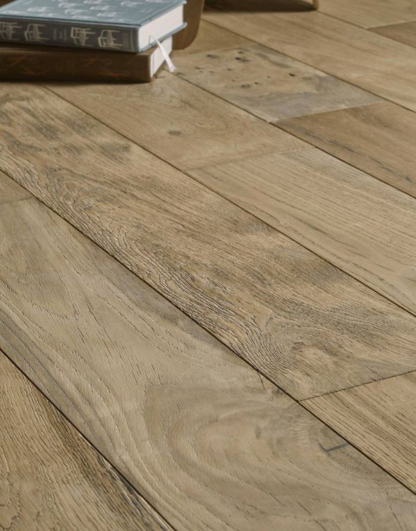 loft bavarian oak brushed oiled smoked engineered wood flooring