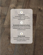 manhattan aged cottage oak brushed lacquered engineered wood flooring