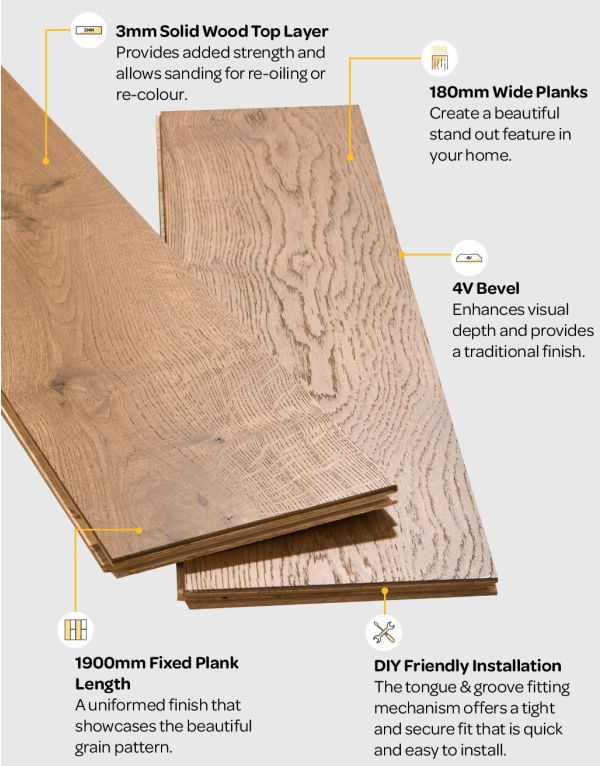 manhattan golden smoked oak engineered wood flooring