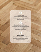 oxford herringbone natural oak engineered wood flooring