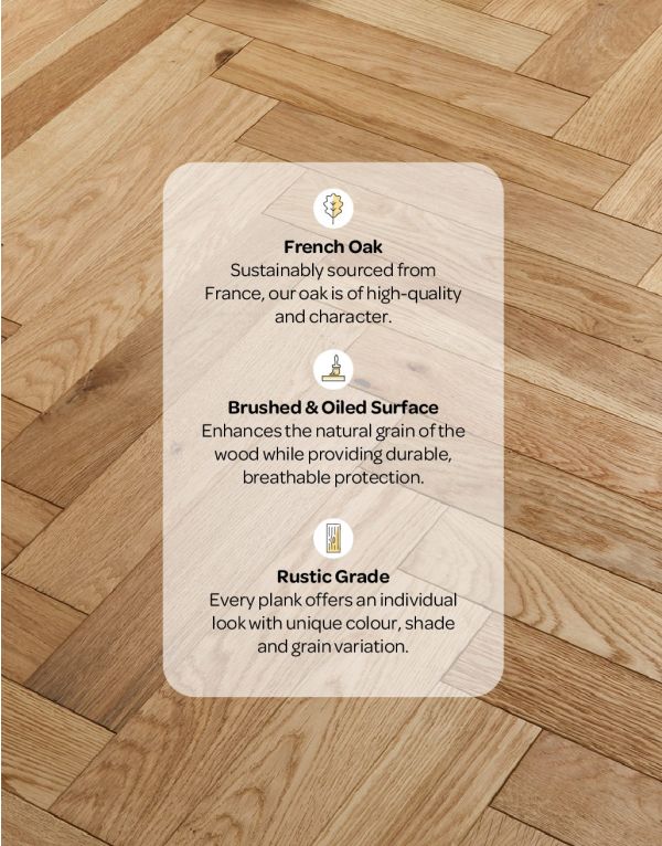 oxford herringbone natural oak engineered wood flooring