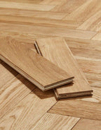 oxford herringbone natural oak engineered wood flooring