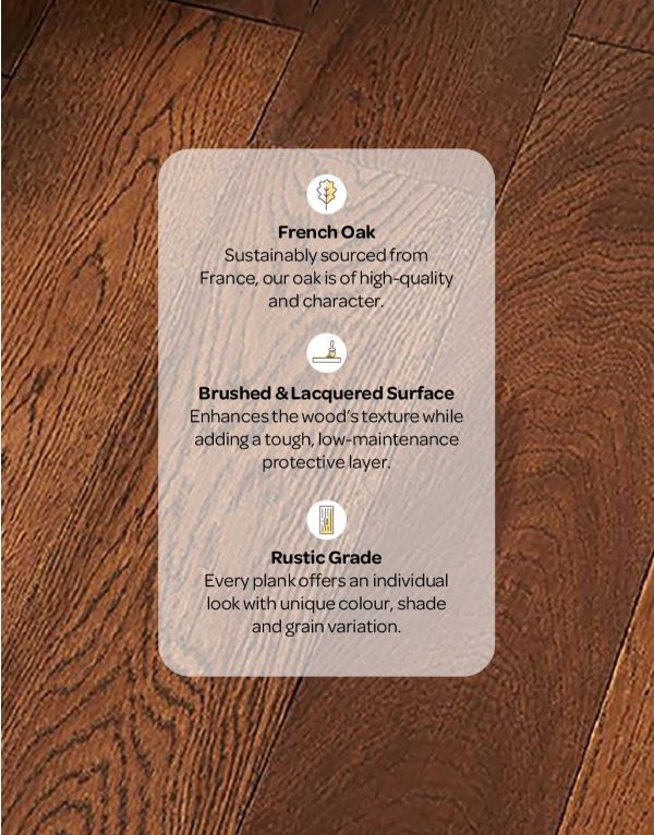 loft vintage oak brushed lacquered engineered wood flooring