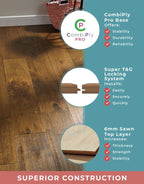 old castle oak lacquered engineered wood flooring