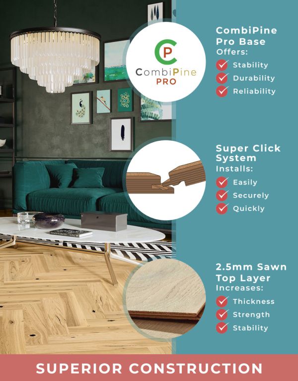 bayswater herringbone vanilla oak brushed oiled engineered wood flooring