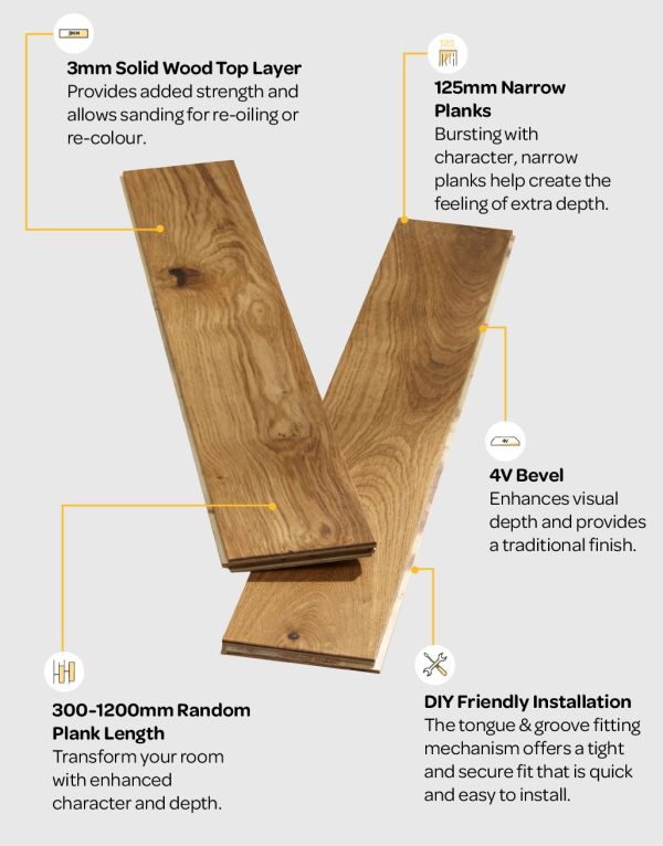 studio natural oak lacquered engineered wood flooring