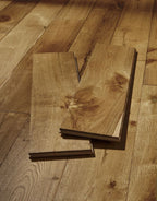 farmhouse golden smoked oak brushed lacquered engineered wood flooring