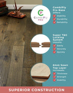 smoked old french oak engineered wood flooring