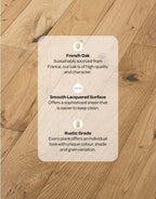 loft natural oak lacquered engineered wood flooring