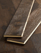 studio coffee oak brushed lacquered engineered wood flooring