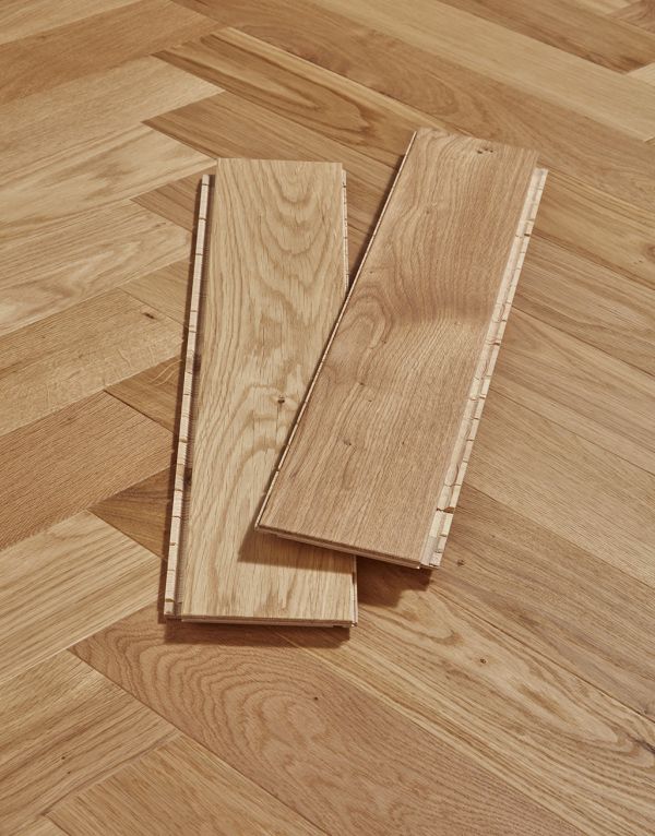 bayswater herringbone natural oak brushed lacquered engineered wood flooring