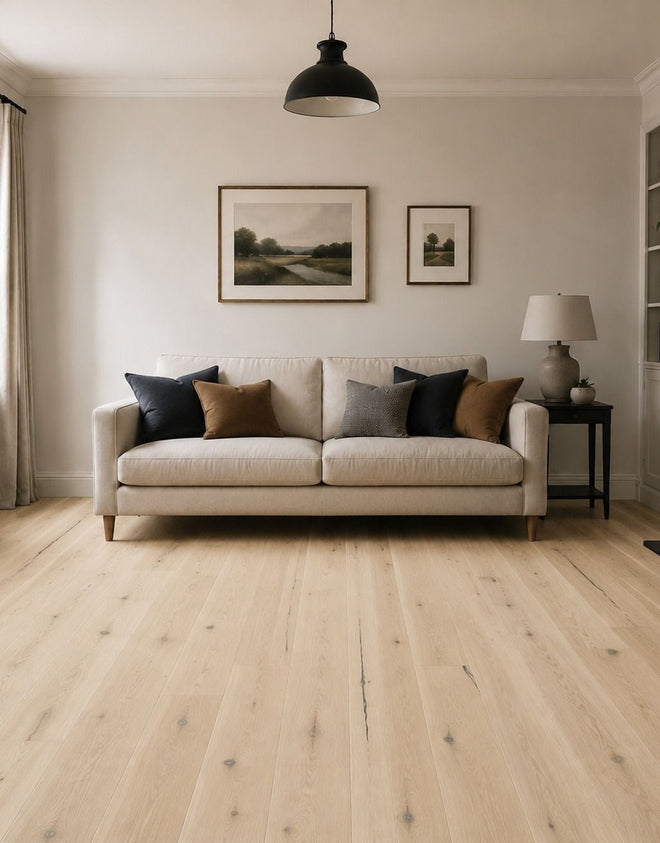 Mayfair Frosted Oak Oiled Engineered Wood Flooring