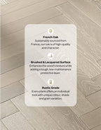 oxford herringbone pearl grey oak engineered wood flooring
