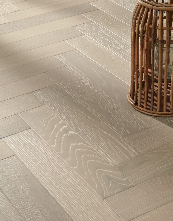 oxford herringbone pearl grey oak engineered wood flooring