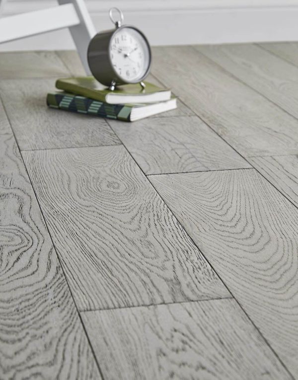 loft polar oak brushed oiled engineered wood flooring