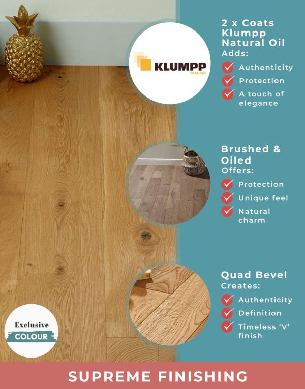 grand imperial natural oak brushed oiled engineered wood flooring