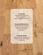 natural vintage oak brushed oiled engineered wood
