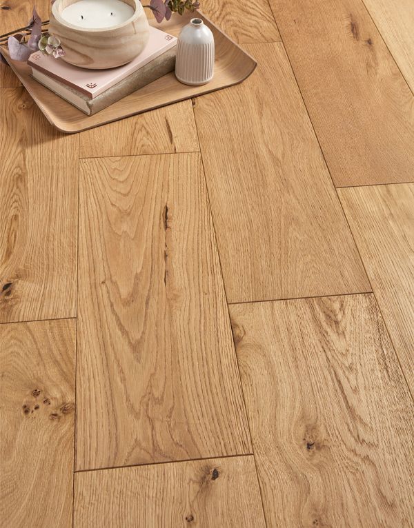 natural vintage oak brushed oiled engineered wood