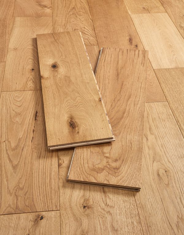natural vintage oak brushed oiled engineered wood