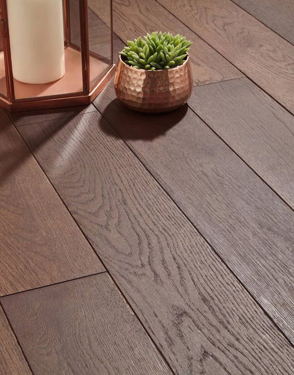 chocolate oak 125mm oiled solid wood flooring