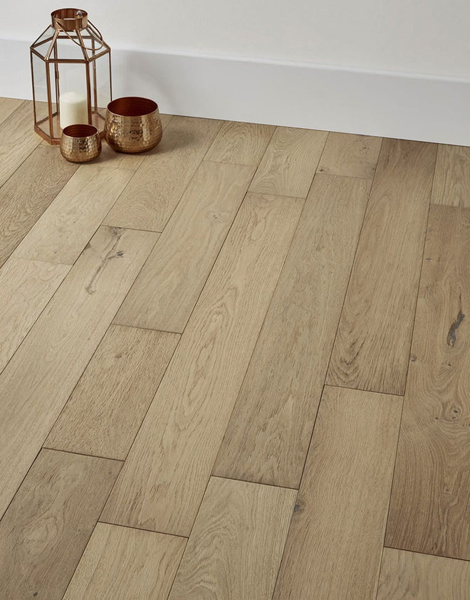 Loft Vanilla Oak Brushed & Oiled Engineered Wood Flooring