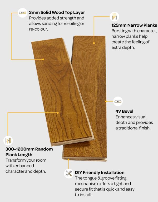 studio honey oak lacquered engineered wood flooring