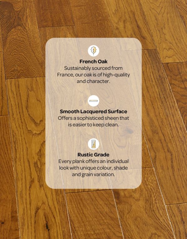 studio honey oak lacquered engineered wood flooring