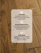 loft deep golden oak brushed oiled engineered wood flooring