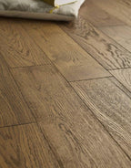 loft deep golden oak brushed oiled engineered wood flooring