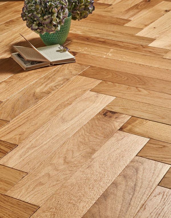 trade select natural oiled herringbone parquet oak solid wood flooring
