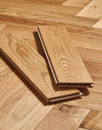 trade select natural oiled herringbone parquet oak solid wood flooring