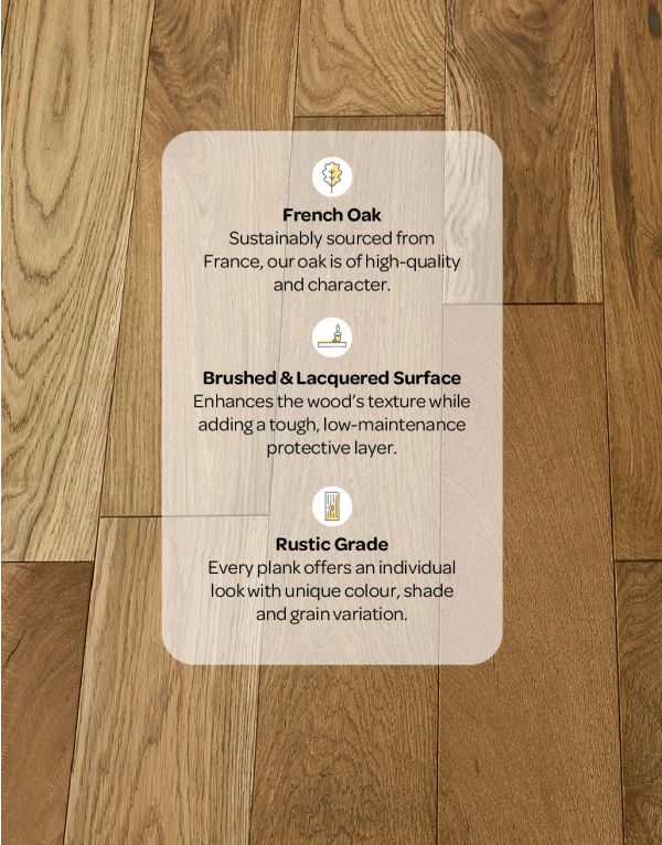 loft golden smoked oak brushed lacquered engineered wood flooring