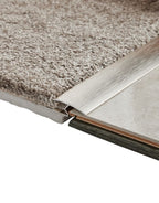 premium z bar brushed steel