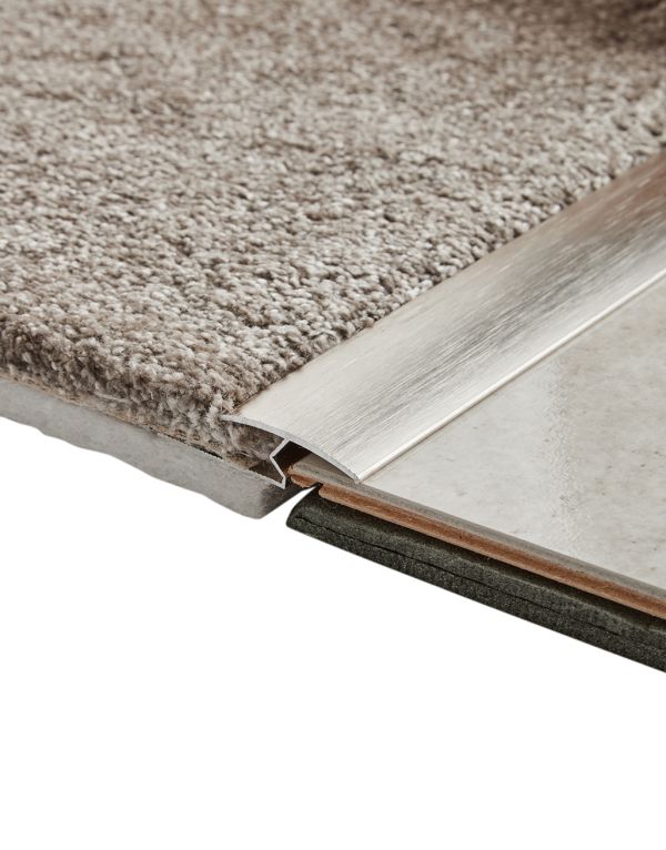 premium z bar brushed steel